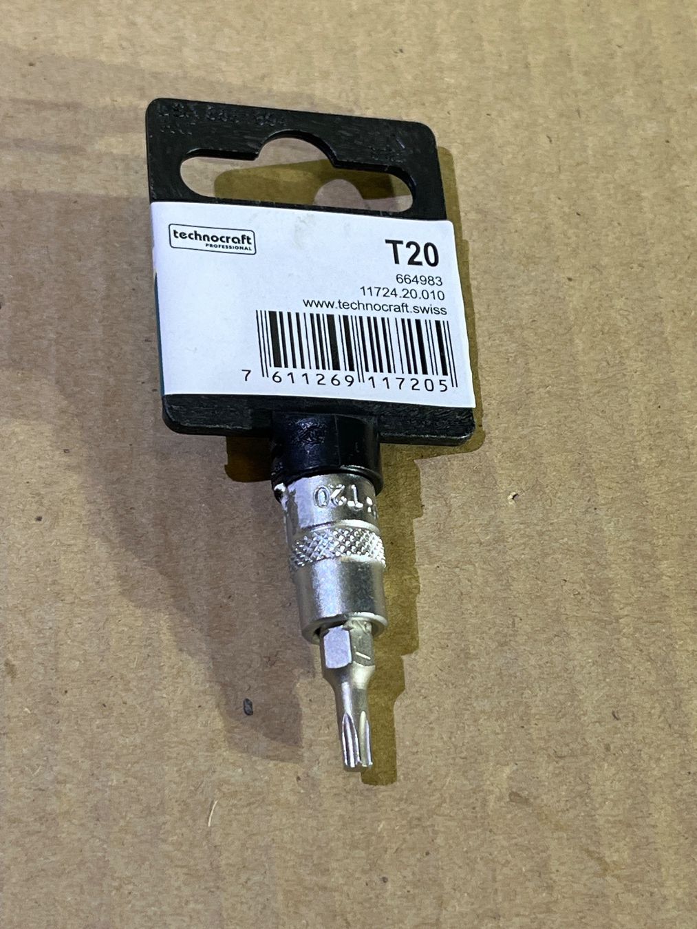 Technocraft Tutti gli attrezzi: Technocraft Stecknuss 1/4" T20 – Nuovo e nell'imballaggio originale da Tann venduto da Mad_less 1