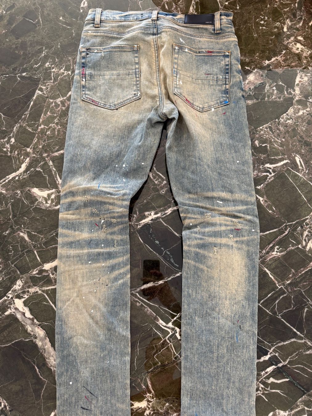 Amiri Jeans: Jeans slim Amiri – Nuovo (secondo la descrizione) da Genève venduto da kil_bxc8 2