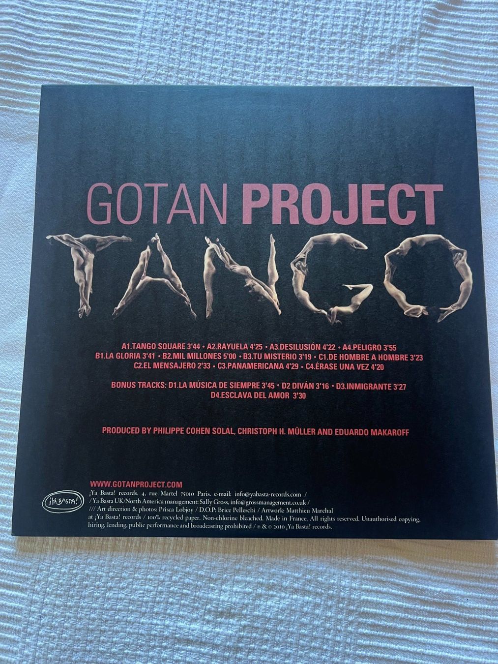 Schallplatten: Gotan Project – Tango 3.0 2x Vinyl LP – Gebraucht aus Effretikon von ChrisLamberger 2