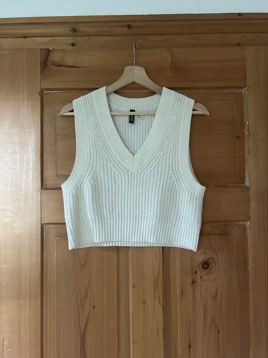 H&M Top: H&M Divided Strick-Top, Grösse XS – Usato da Frauenfeld venduto da jae_vs6j