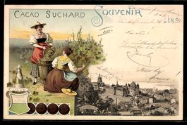 Litho Lausanne, Panorama, Cacao Suchard,