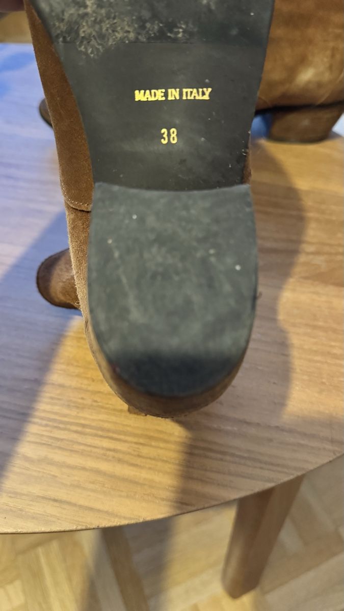 Scarpe da donna: Wildlederboots, Grösse 38 – Nuovo (secondo la descrizione) da Basel venduto da suk_v5lx 3