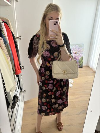 Mulbery Sommerkleid Blümchenmuster Grösse M, wenig getragen