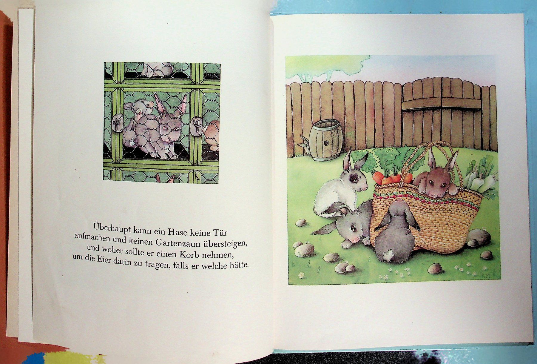 Libri: Agnes Mathieu W. Wolf  Der Osterhase Ravensbruger  1984 – Usato da Reitnau venduto da Zaomir 4