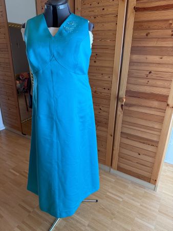 Festliches Kleid, von Mass-Atelier, türkis Gr. XL