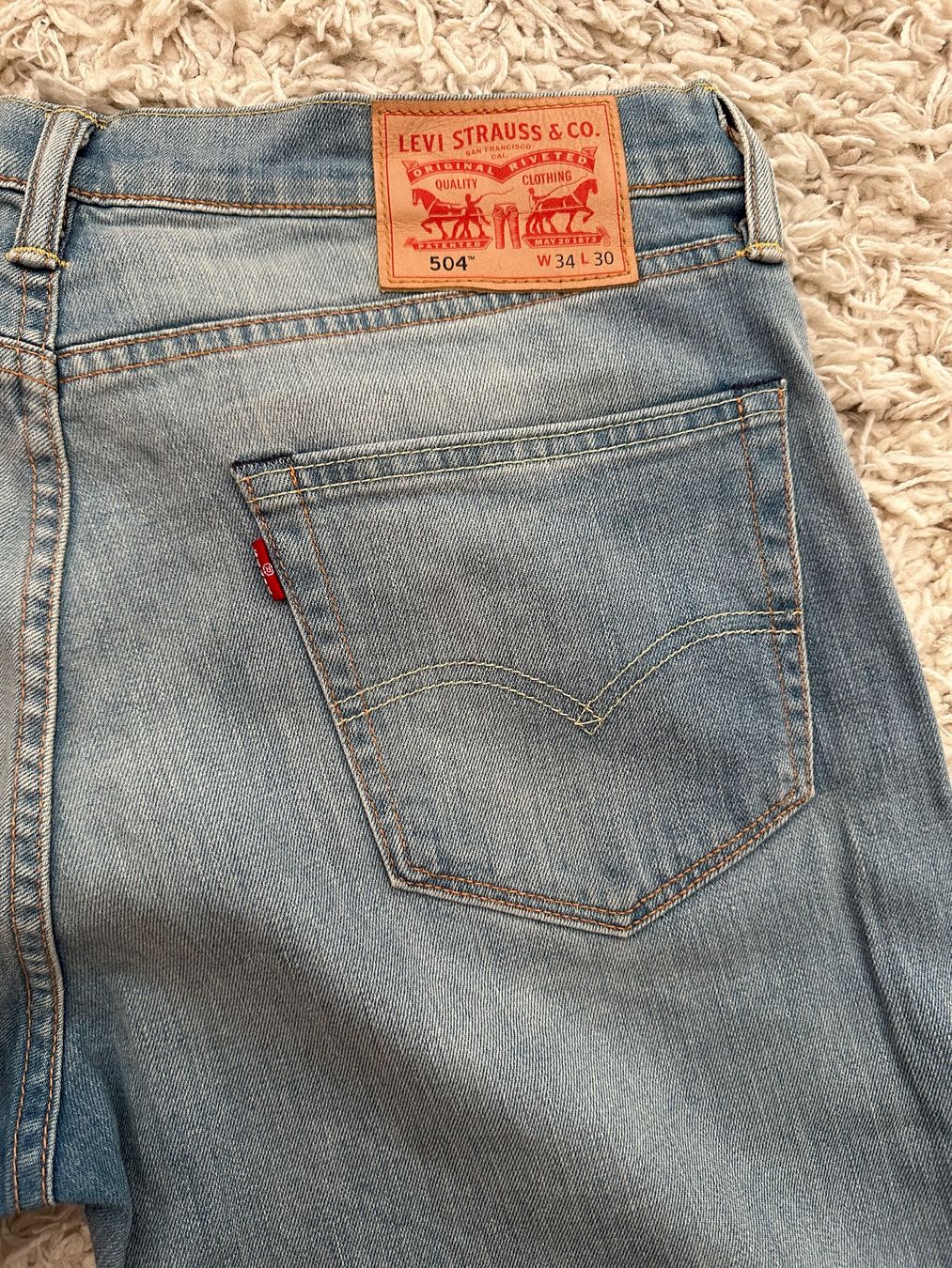 Levi's Jeans: Jeans LEVIS STRAUSS 504 Taille/Grosse W34 L30 – Usato da Bern venduto da BrandVilla 3