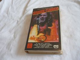 VHS 80s Erstausgabe - Strassen in Flammen - Action
