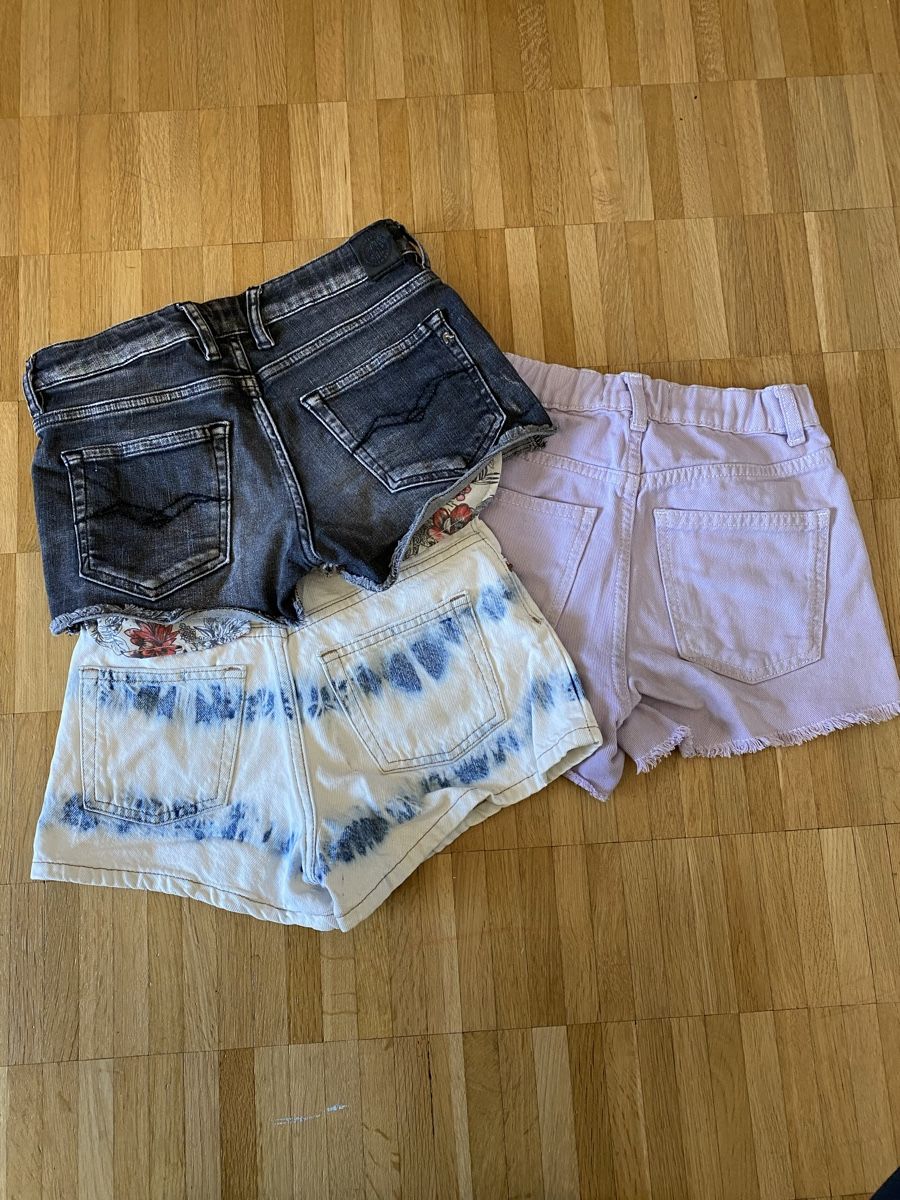 Replay Kleiderpakete & -sets: 3 Mädchen Shorts Gr. 134 Replay & Zara – Gebraucht aus Zürich von sar_7s87 1