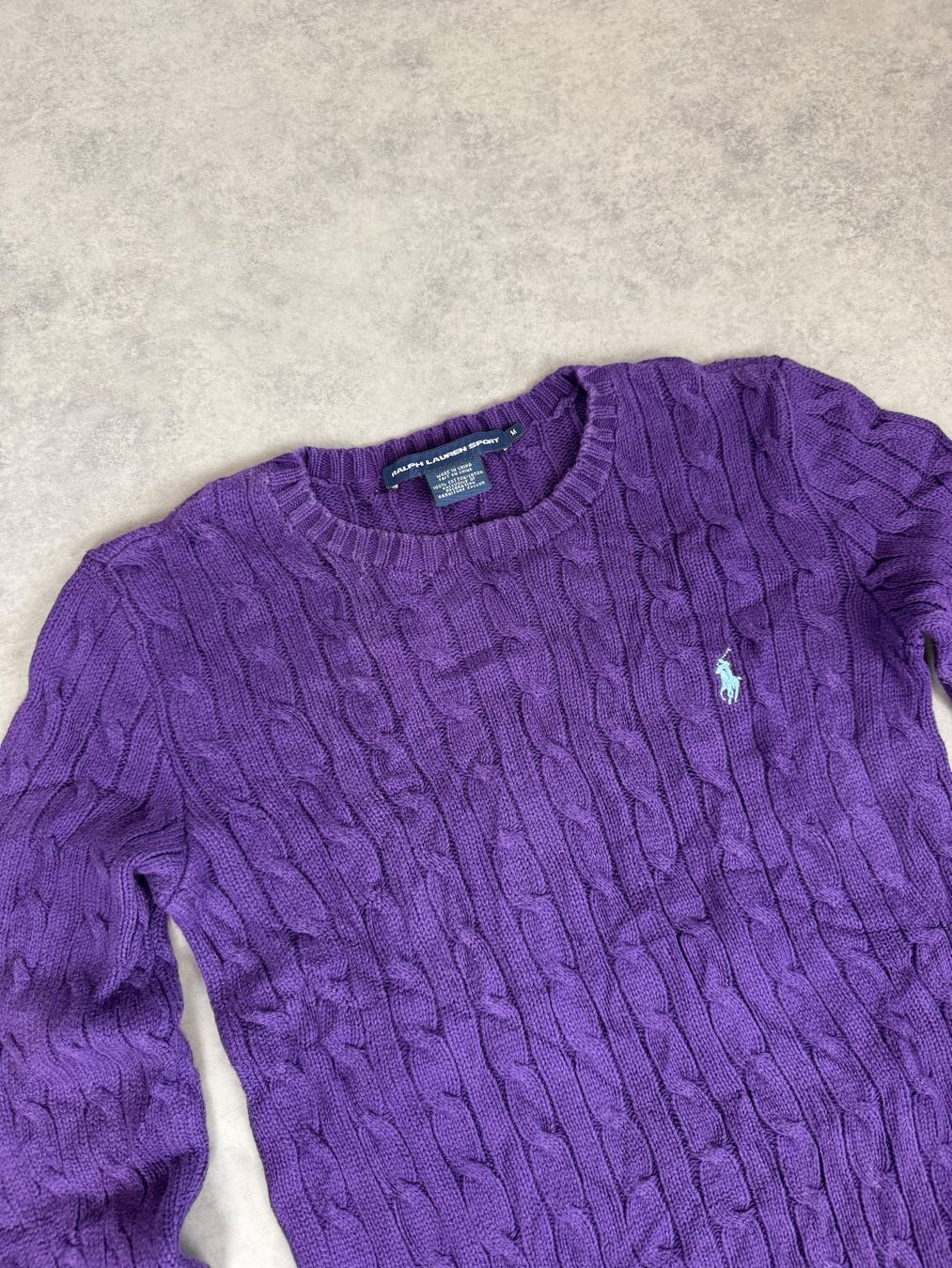 Ralph Lauren Pulls & Sweat-shirts: Ralph Lauren Cable Knit Pullover - Grösse: XS | Vintage – D'occasion à Fraubrunnen par simon_28839 1
