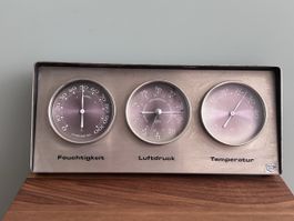 Wetterstation aus Edelstahl