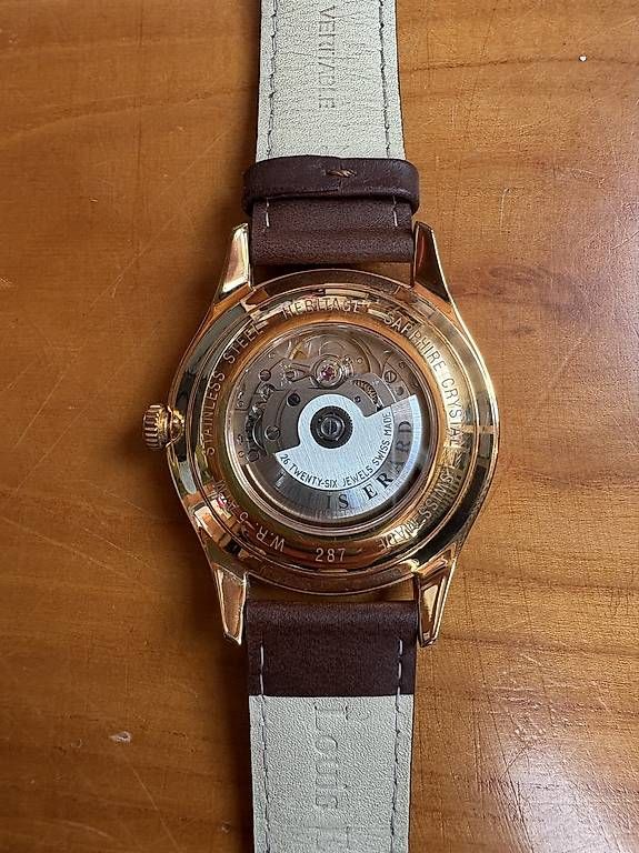 Orologi: Louis Erard Héritage Automatic  Saphirglas – Usato da Brunnen venduto da ginabellandi 1
