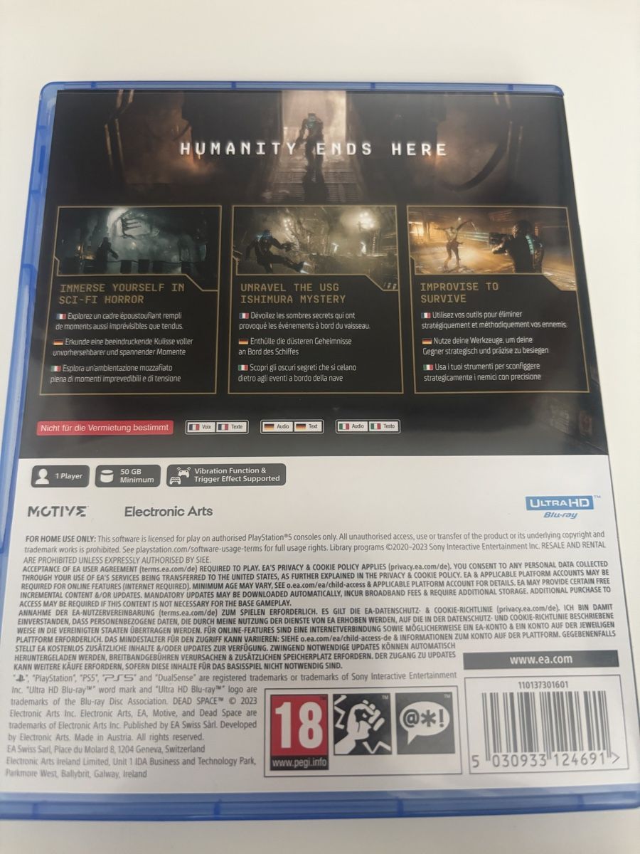 Giochi: Dead Space PS5 Spiel guter Zustand – Usato da Bülach venduto da Neitro65 1
