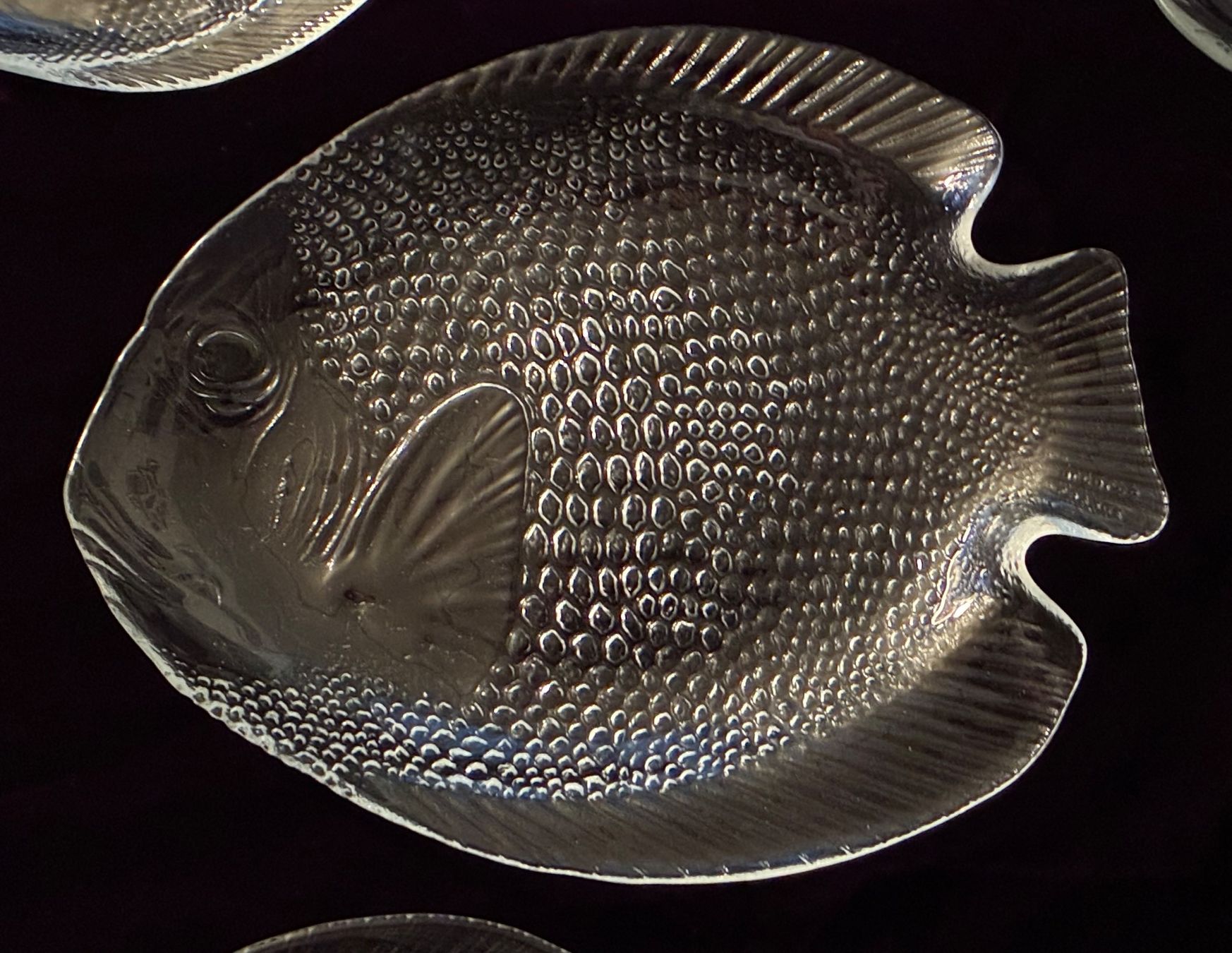 Geschirrsets: Fisch Teller Set Glas 7er Set – Gebraucht aus Oberrüti von Jomaru 1
