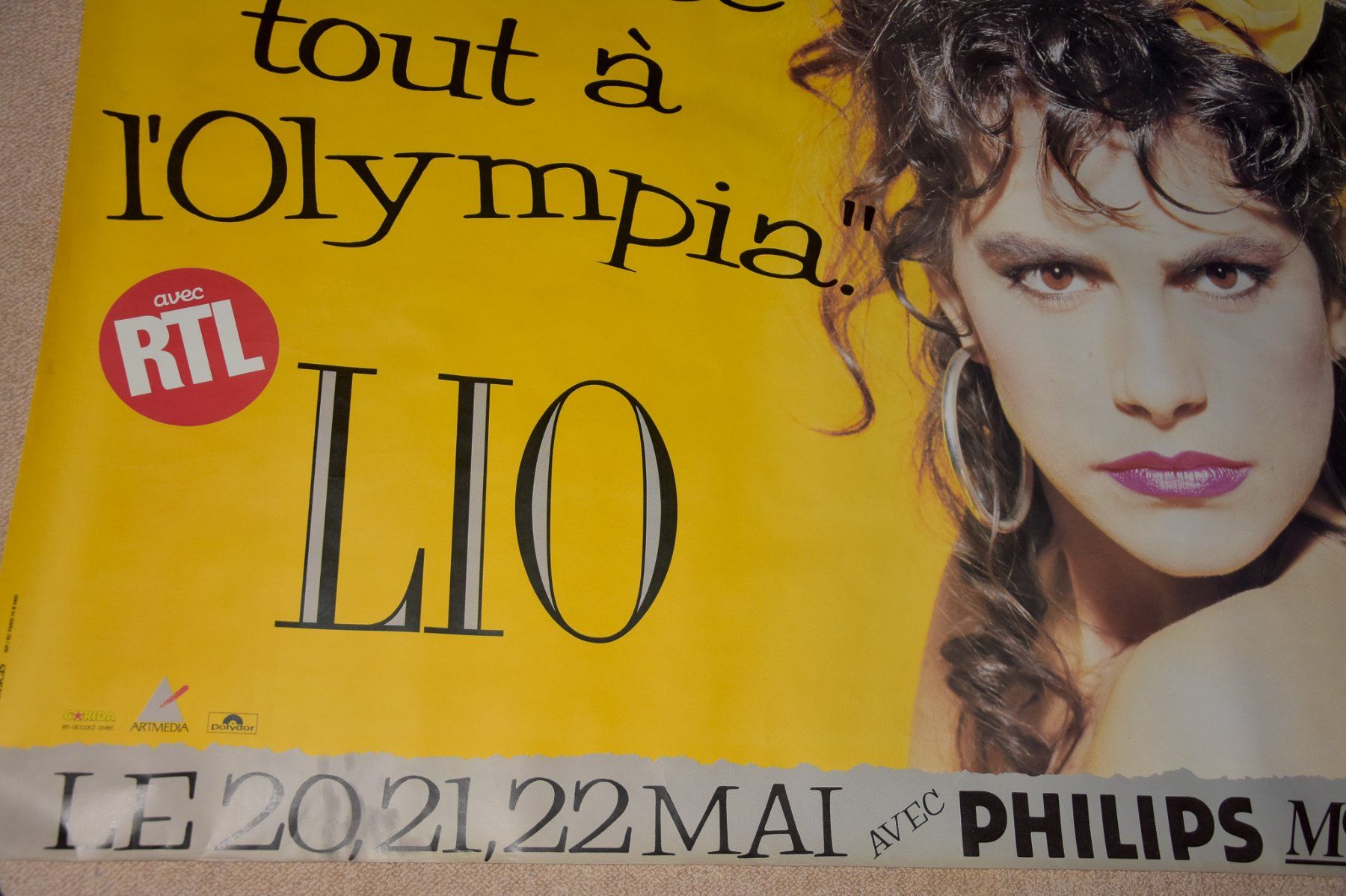 Poster & Bilder: Affiche Originale LIO Olympia 1987 – Gebraucht aus Belmont-sur-Yverdon von ag97 3