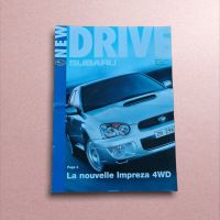 Brochure Prospekt NEW DRIVE SUBARU IMPREZA WRX STI 4WD 01/03