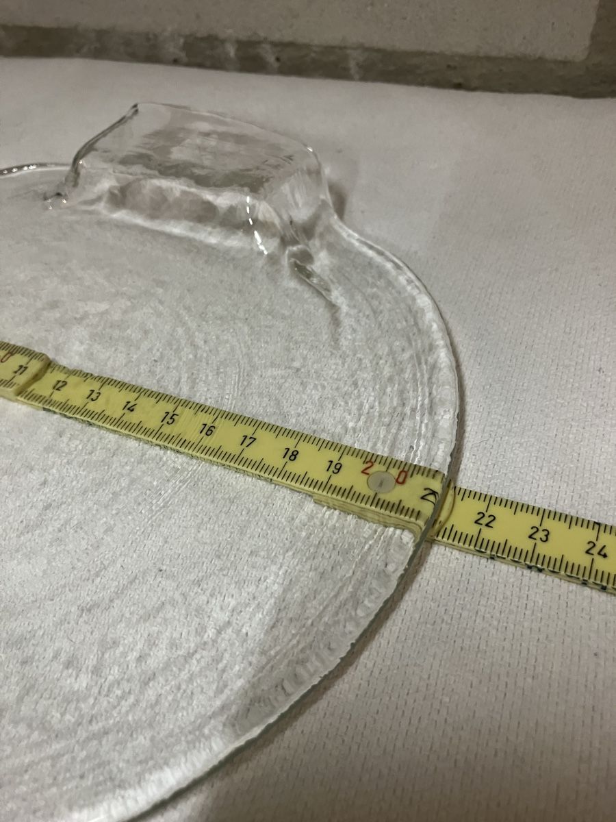 Piatti di portata: Glasteller mit “Griff” - Durchmesser ca. 21cm – Usato da Wettingen venduto da BAG4478 2