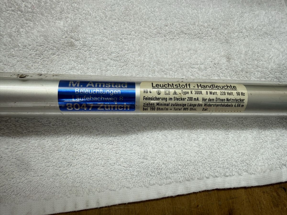 Lampade: Arbeitsleuchte – Usato da Hettlingen venduto da Milucl1 1