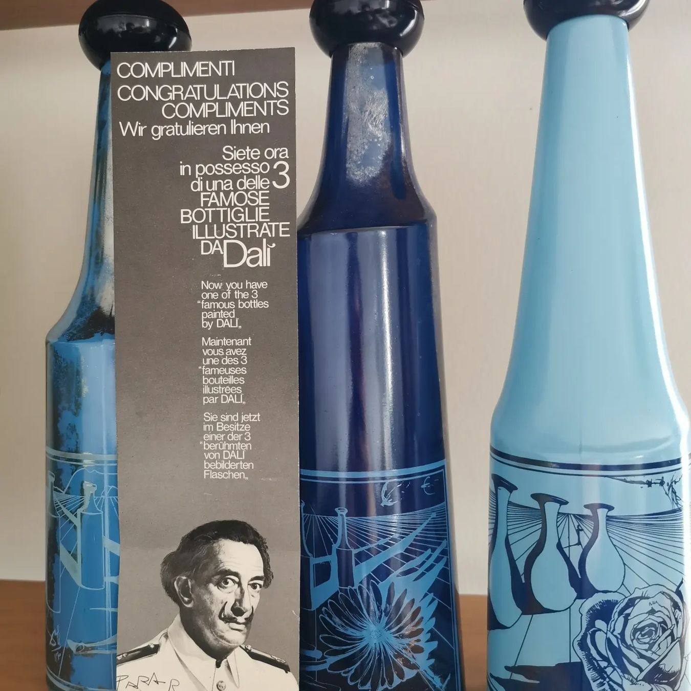 Autres vaisselles & verres: bouteilles Salvador Dali – D'occasion à Vésenaz par Angela.C3 1