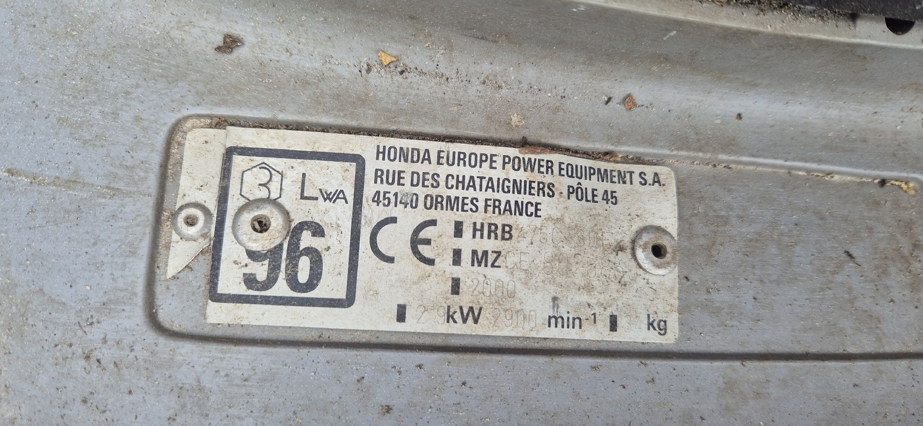 Honda Tagliaerba: Honda HRB 475C – Usato da Grenchen venduto da Heja1604 2