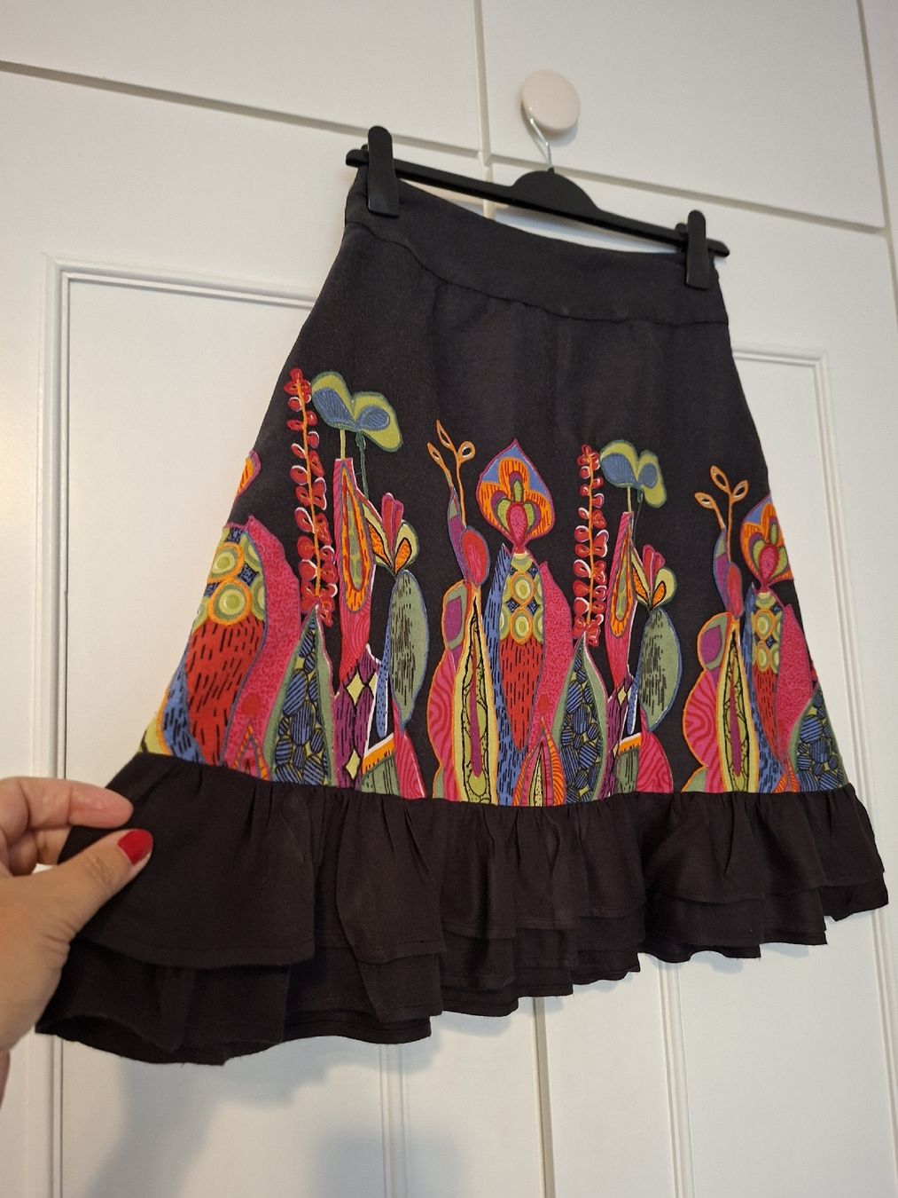 Desigual Röcke: Jupe Desigual bohème brodée multicolore – Gebraucht aus Lutry von Sim_Sta 1
