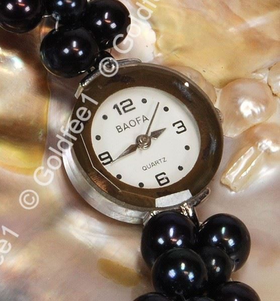Orologi: Damen-Armbanduhr mit Perlen – Nuovo e nell'imballaggio originale da Oberglatt ZH venduto da Goldfee1 1