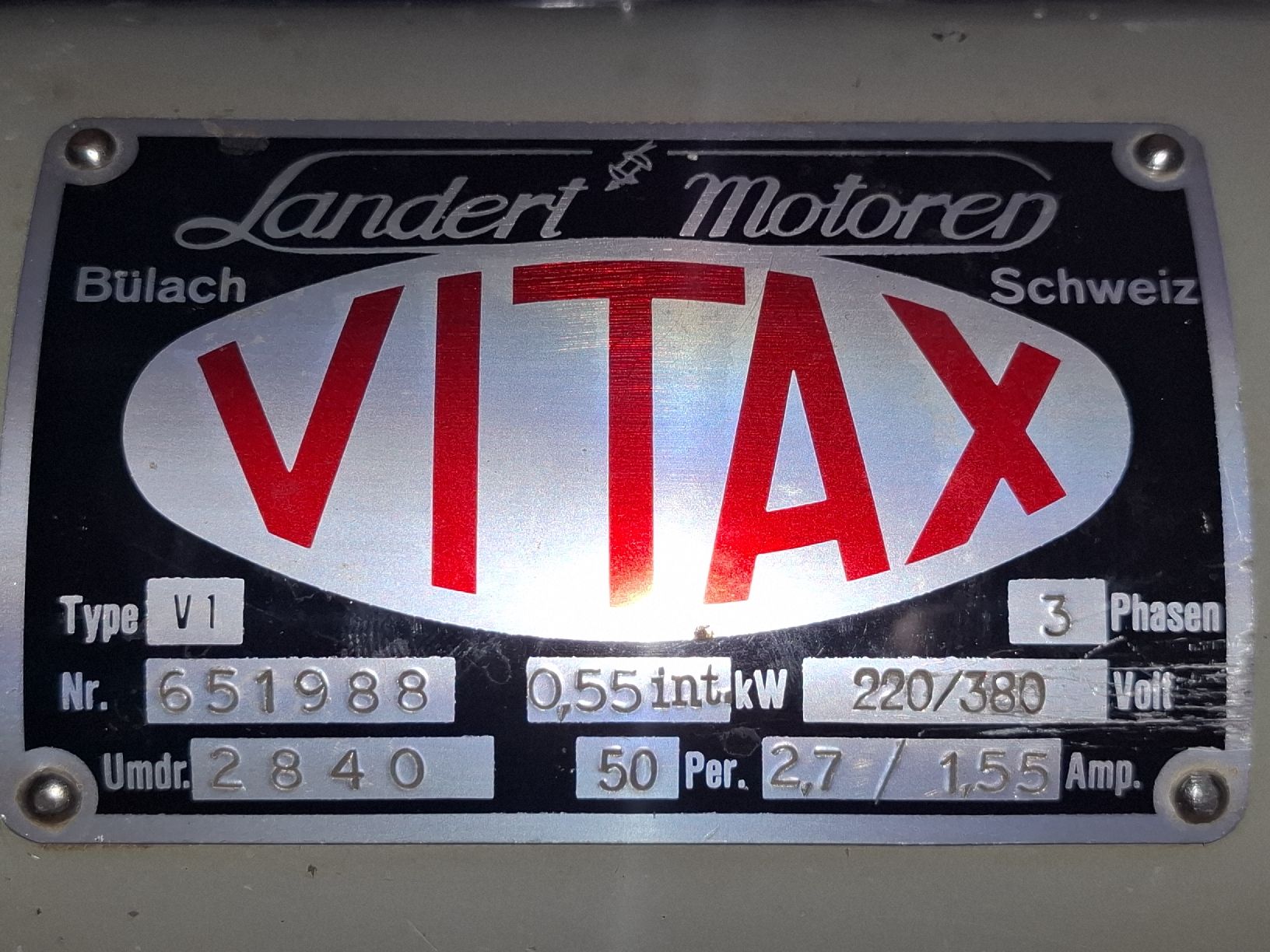 Vitax Smerigliatrici & Lucidatrici: Vitax V1 Schleifmaschine – Usato da Wetzikon ZH venduto da Psy-Zu 1