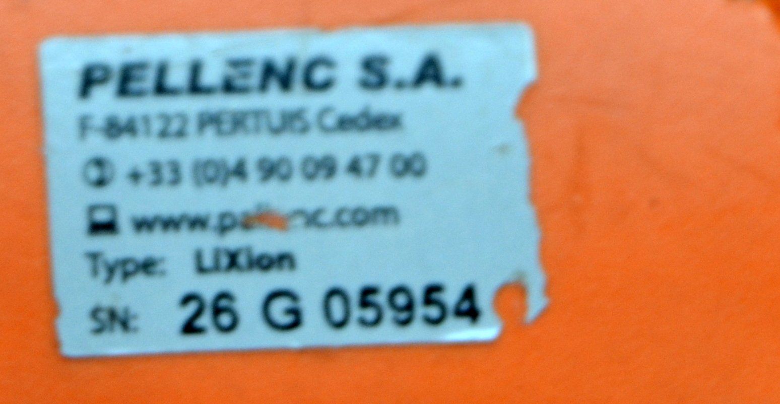 Caricatori & Batterie: Pellenc Lixion Akku / batterie – Usato da Collonges venduto da arashee 2
