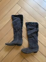 LE SCARPE - Stiefel taupe 37