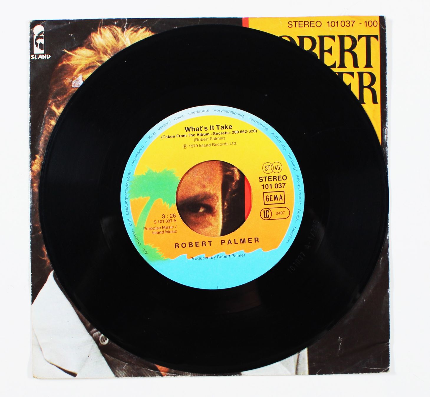 Dischi in vinile: 7" ROBERT PALMER - WHAT'S IT TAKE - POP HIT 1979! – Usato da Brüttisellen venduto da Collector-Corner 1