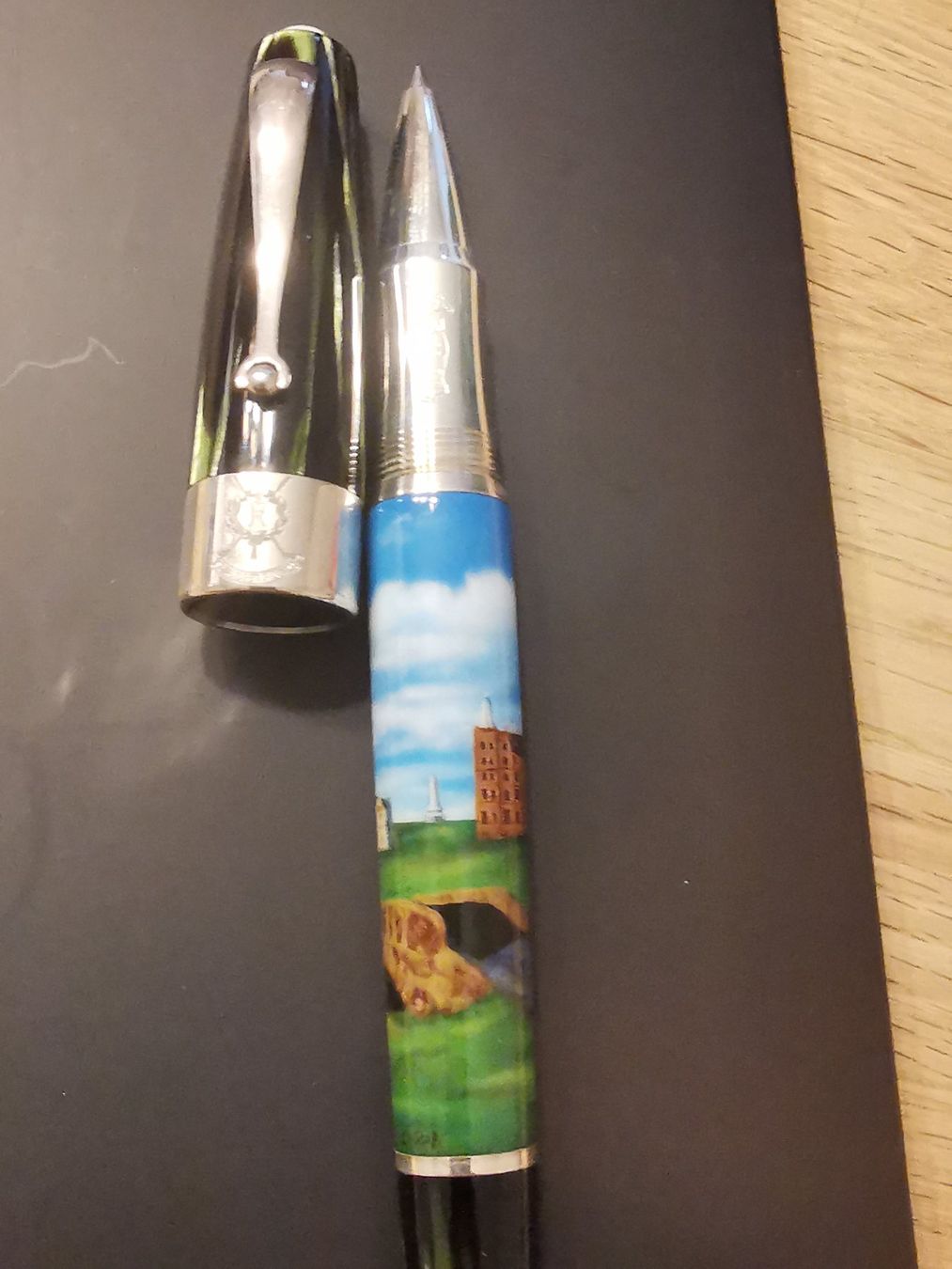 Montegrappa Penna & Evidenziatori: Montegrappa St Andrews Links Rollerball Pen Hand Painted – Nuovo (secondo la descrizione) da Bellmund venduto da nikitanikita 6