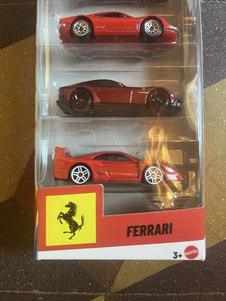 Hot Wheels Modellautos: Ferrari 5 Pack Hot Wheels – Neu und originalverpackt aus Ehrendingen von Duwe_KlG 3
