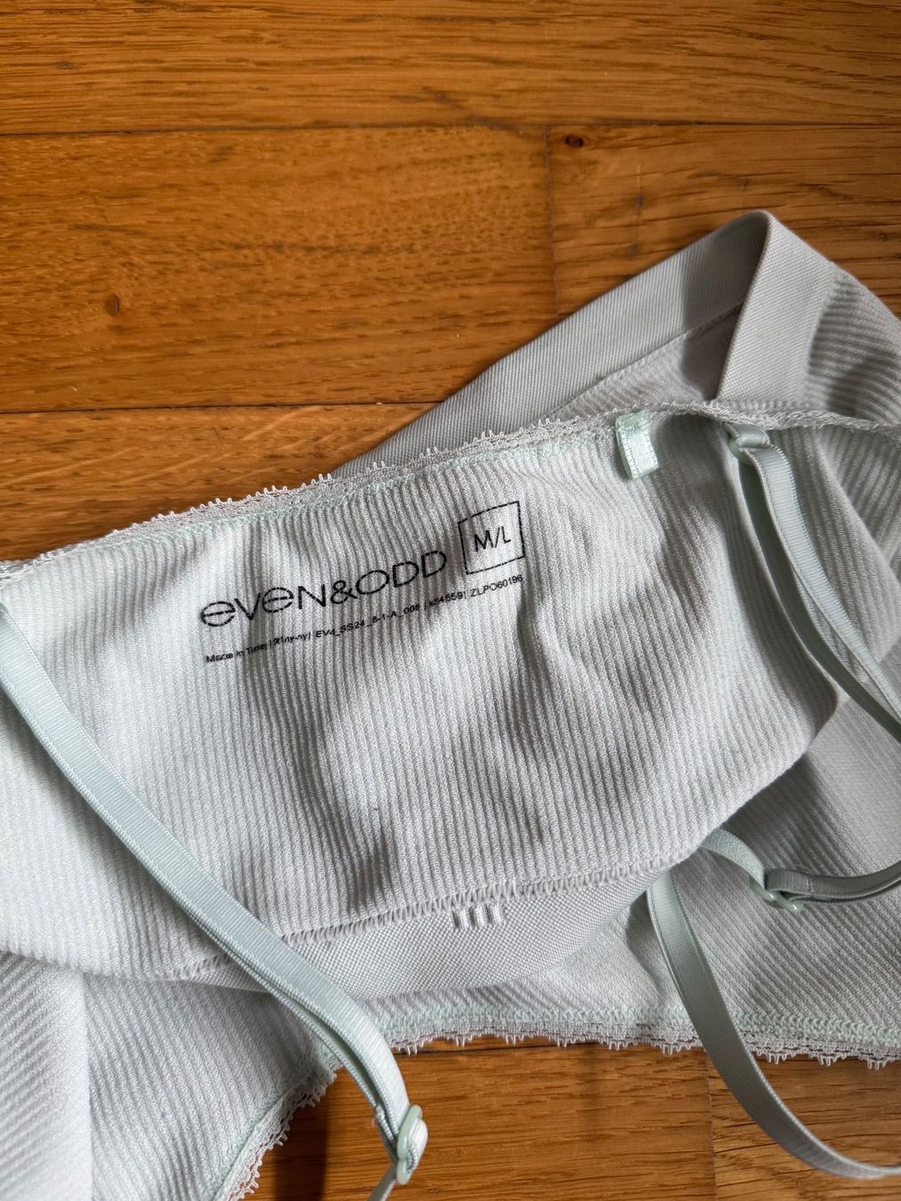 Altra biancheria intima: Even&Odd Bustier Bralette hellgrün salbei, Grösse M/L – Usato da Wittenbach venduto da Apicel 3