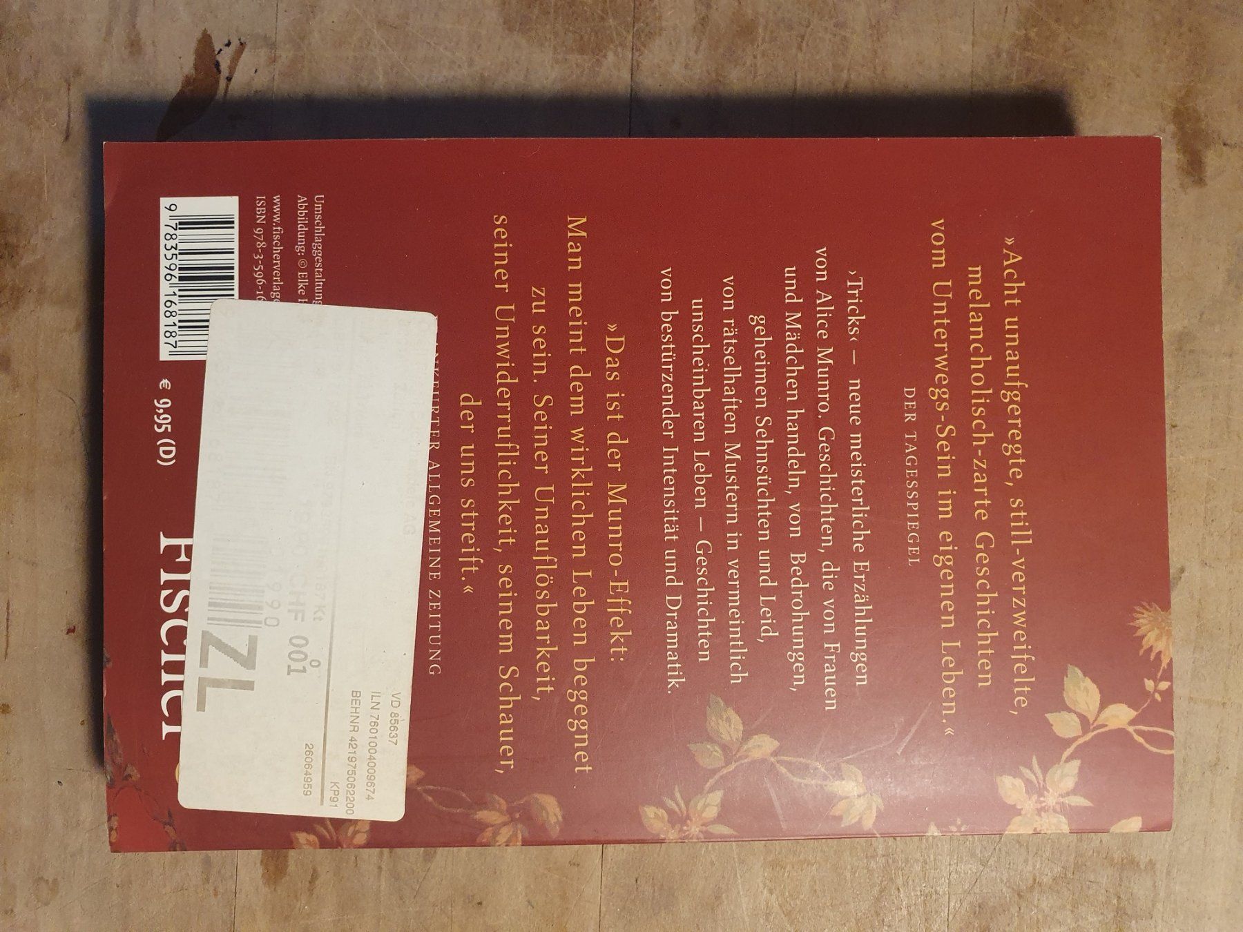 Libri: Tricks Alice Munro Fischer – Usato da Zürich venduto da loosebone 1