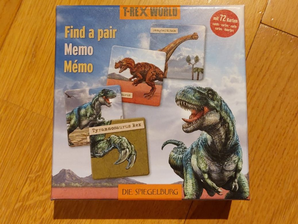 Spiele: Dinosaurier-Memory – Gebraucht aus Ruswil von hubakuck