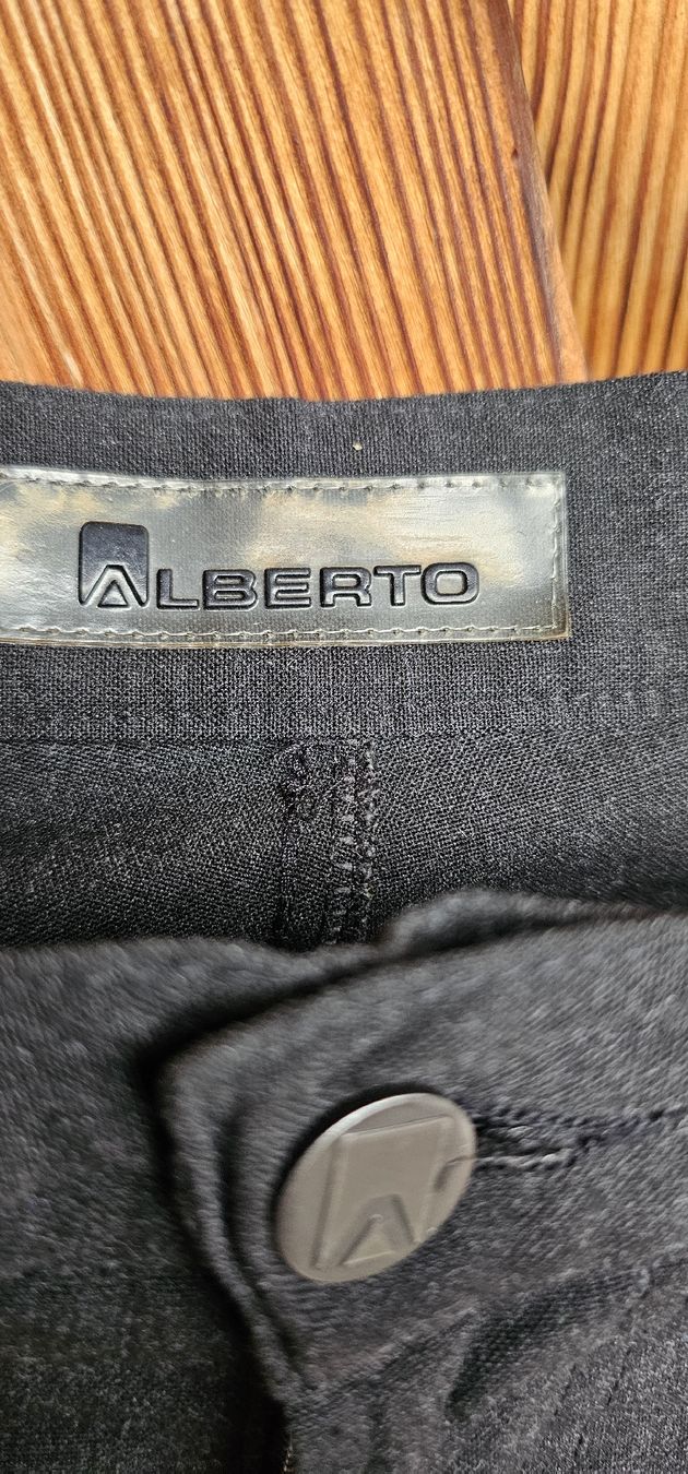Pantaloni: Alberto Herrenhose Gr. 50 Ceramic schwarz – Usato da Ferden venduto da jemyce 1