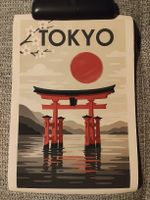 Affiche sur toile Tokyo Japon motif torii 