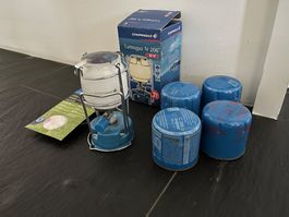 Campingaz Lumogaz N 206Gaslampe mit Zubehör