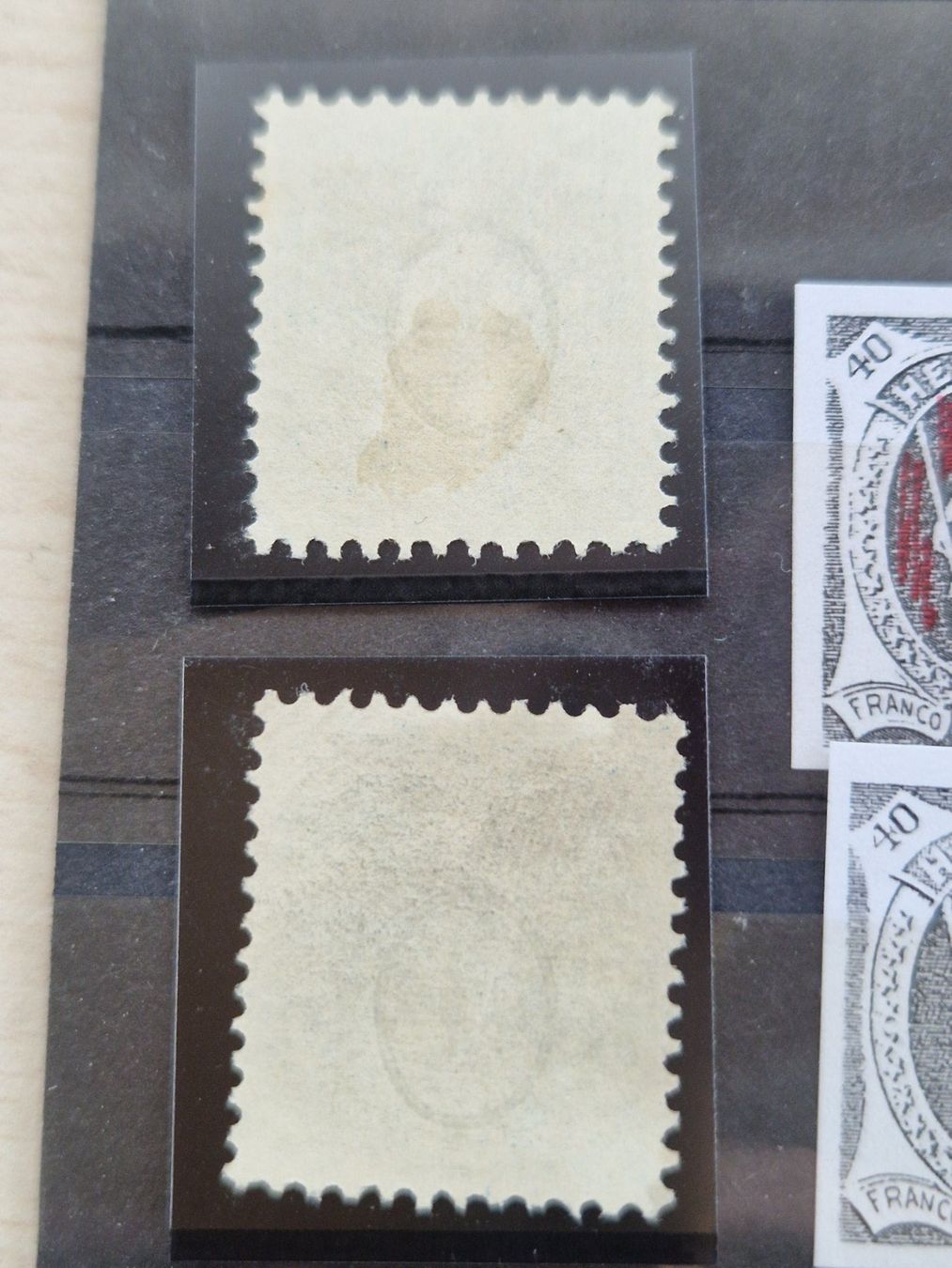 Tutti i francobolli: Stehende 73E, Retouchen, ab 1.- – Usato da Burgdorf venduto da Glossy01 6