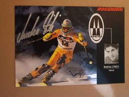 Andrea Zinsli - handsigniert 90er Jahre
