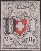 14I (Poste Locale) T.21 mit PD, sehr gut geschnitten +Attest