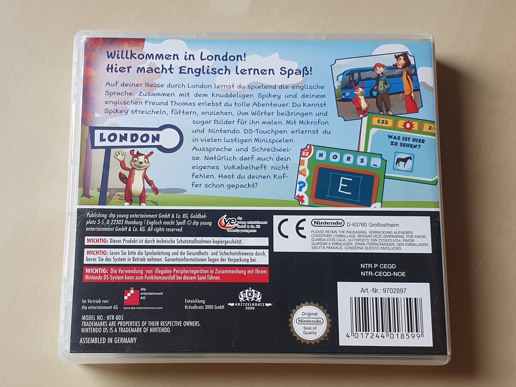 Nintendo Giochi: Englisch macht Spass – Usato da Stansstad venduto da collectorsshop 1