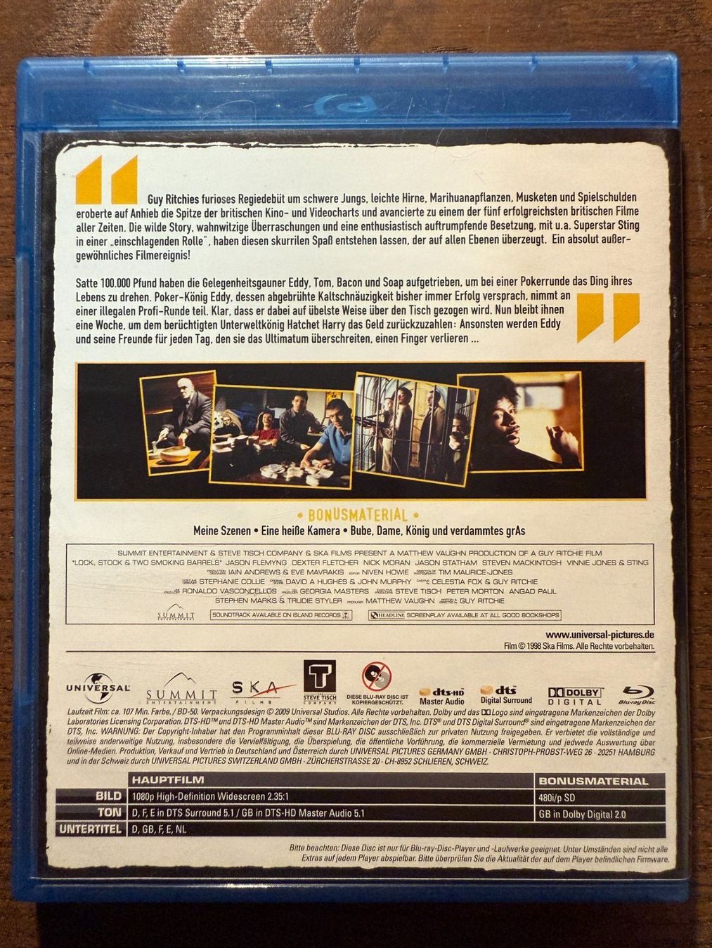 Tous les DVDs: Bube Dame König Gras – D'occasion à Zürich par Blu-ray_ZH 1