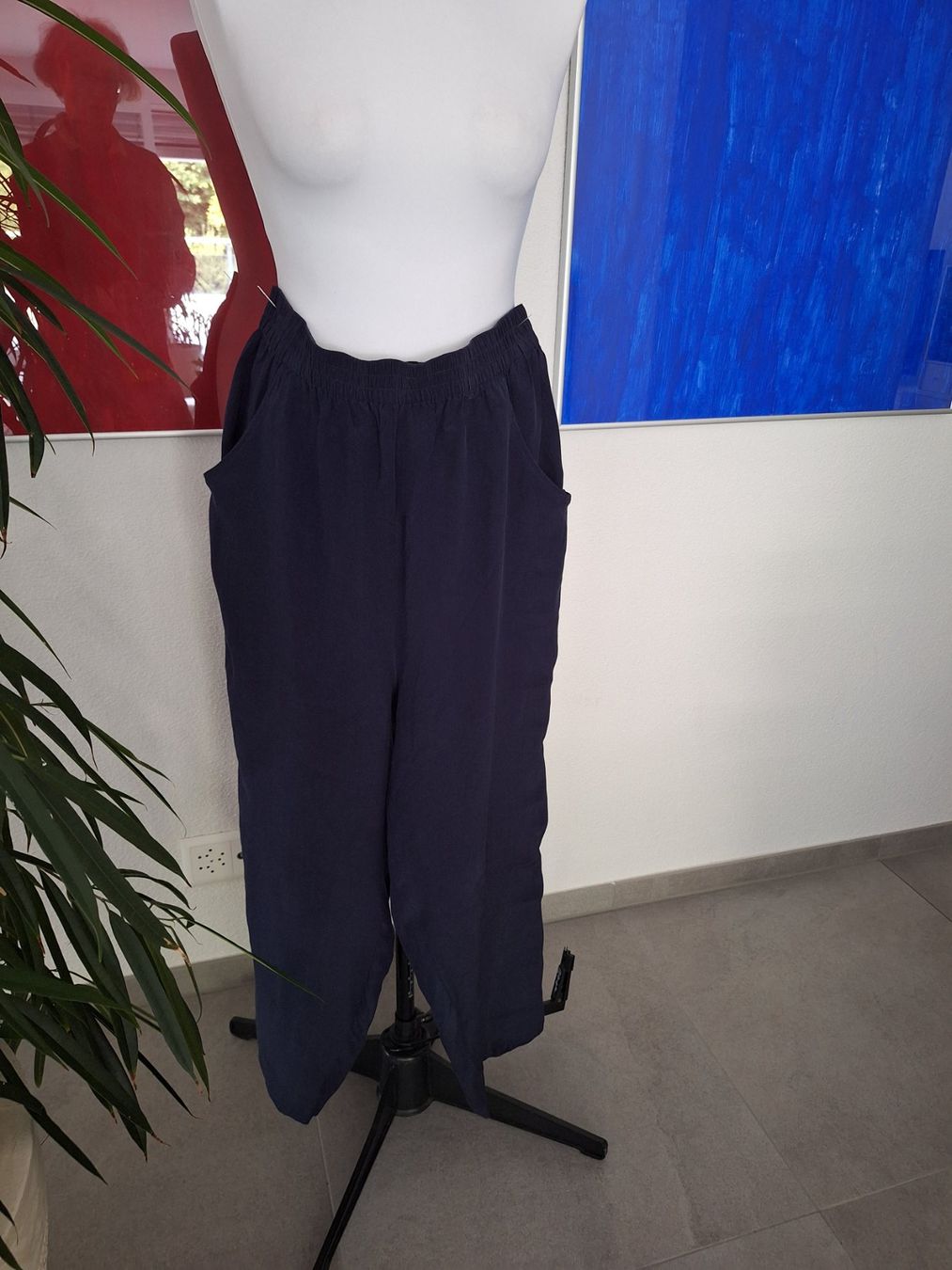 Pantaloni: Damen-Sommer-Hose: Seide – Usato da Mühlethal venduto da prackendorf 3