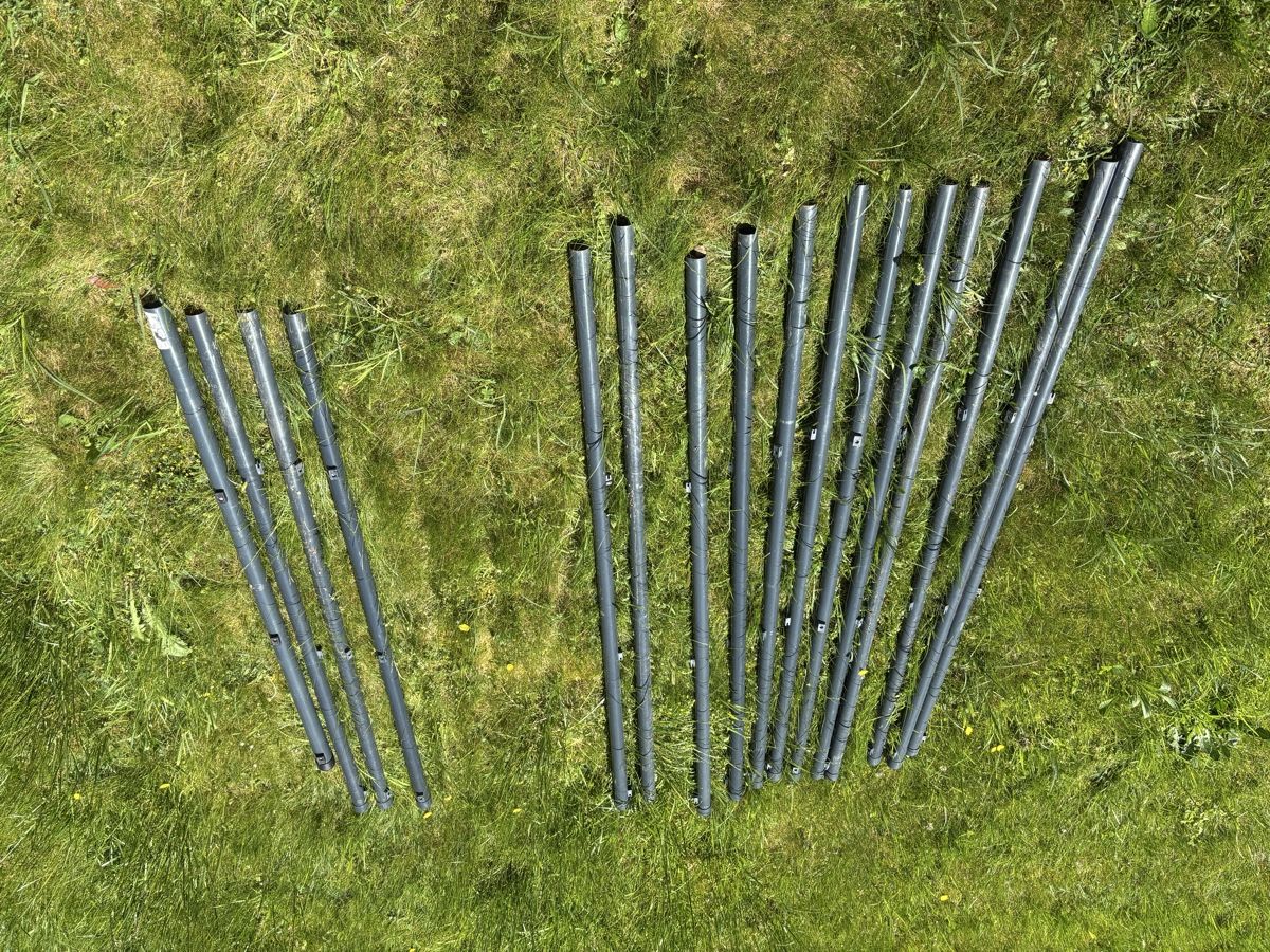 Fendivista: Zaun inkl. 16 Pfosten – Usato da Kappel SO venduto da Bluecell 1