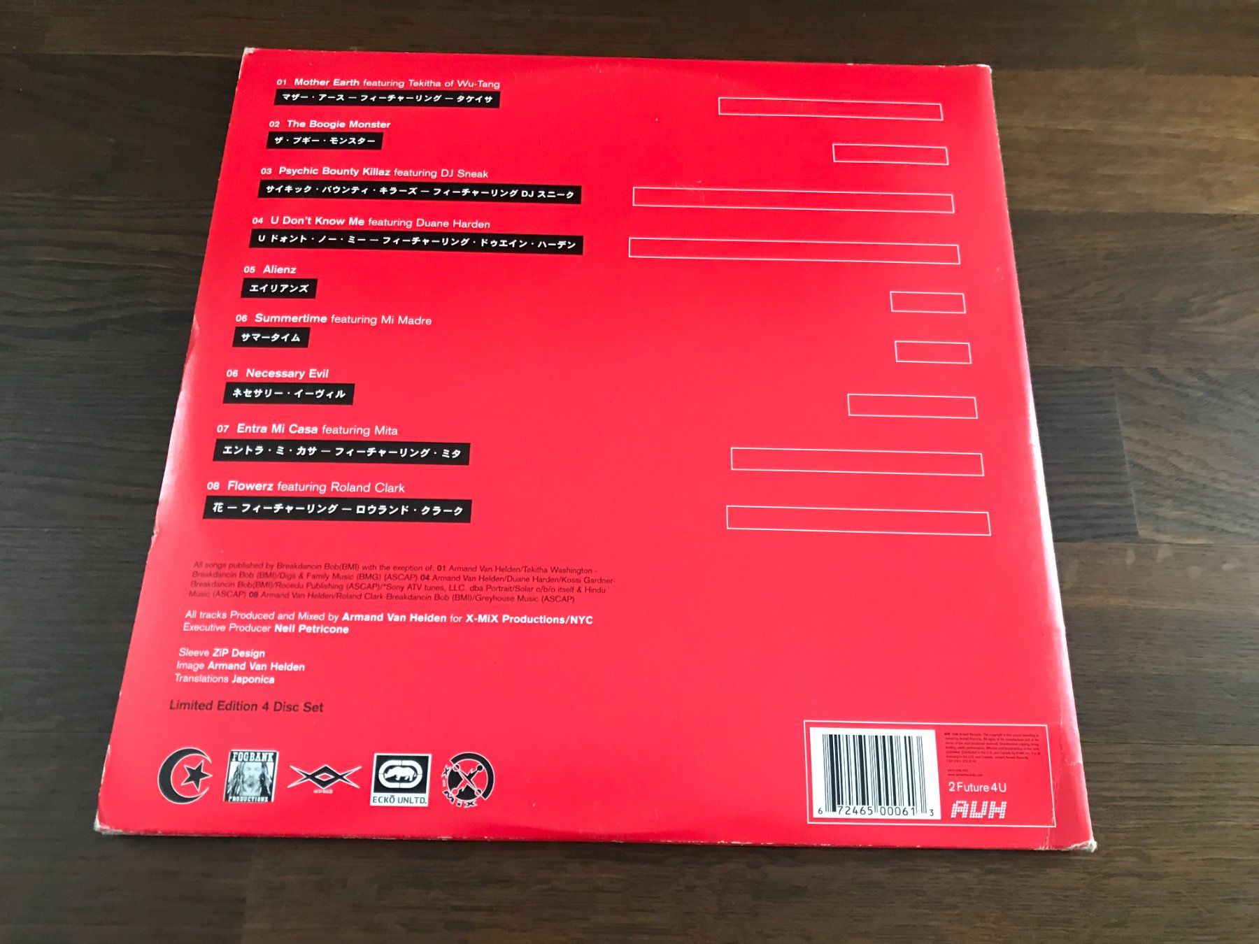 Dischi in vinile: ARMAND VAN HELDEN - 2Future4U - 4Lp - Limited Edition – Usato da Buchs AG venduto da Archie 2