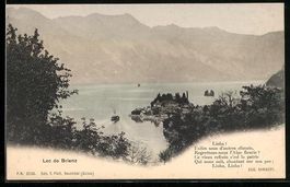 Brienz /BE, Lac de Brienz, Vue général
