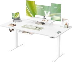 160x80cm Höhenverstellbarer Schreibtisch elektrisch Tischkor