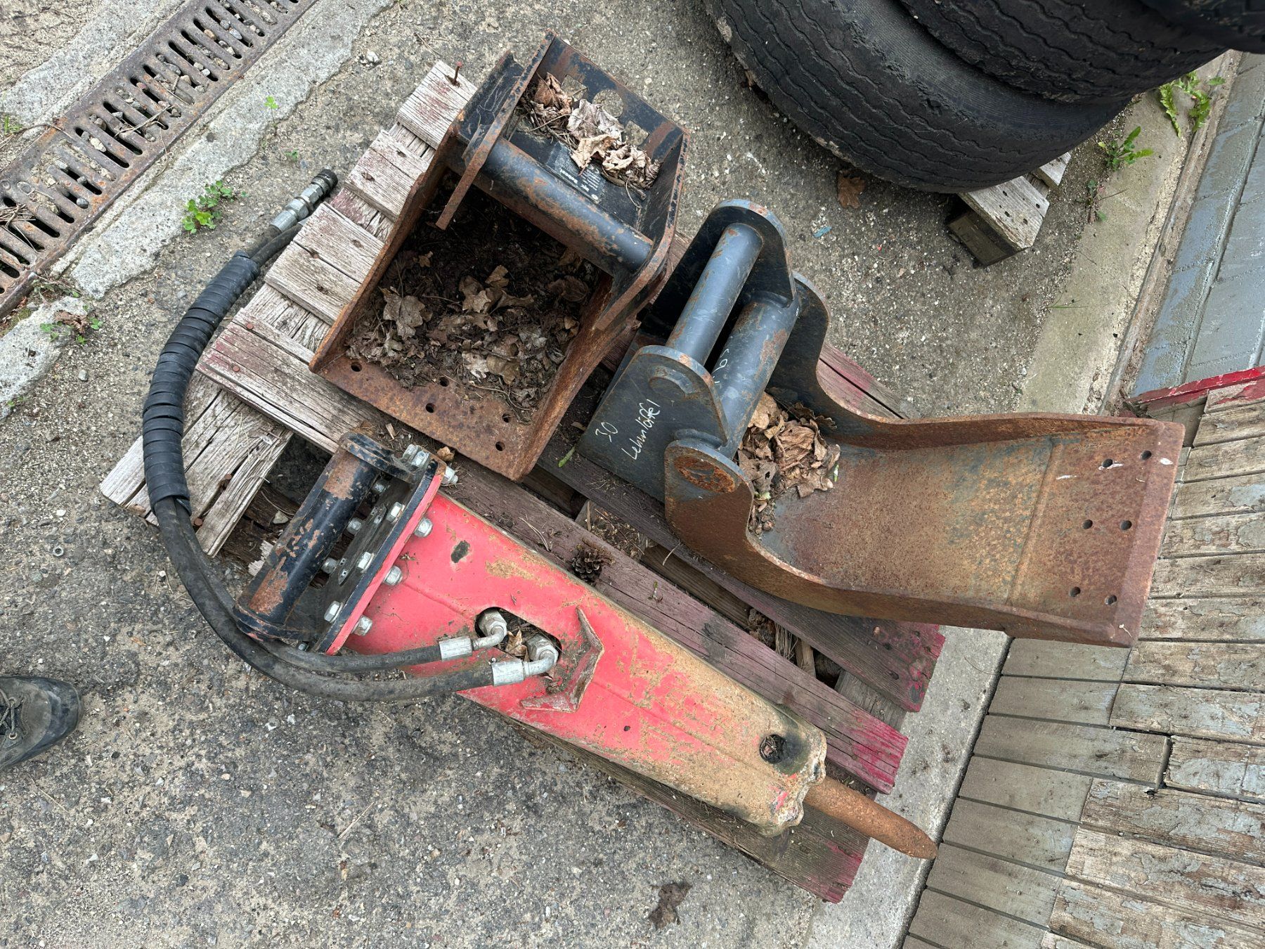 Excavateurs: Abbauhammer Rotair mit MS01 – D'occasion à Siblingen par mueller2698