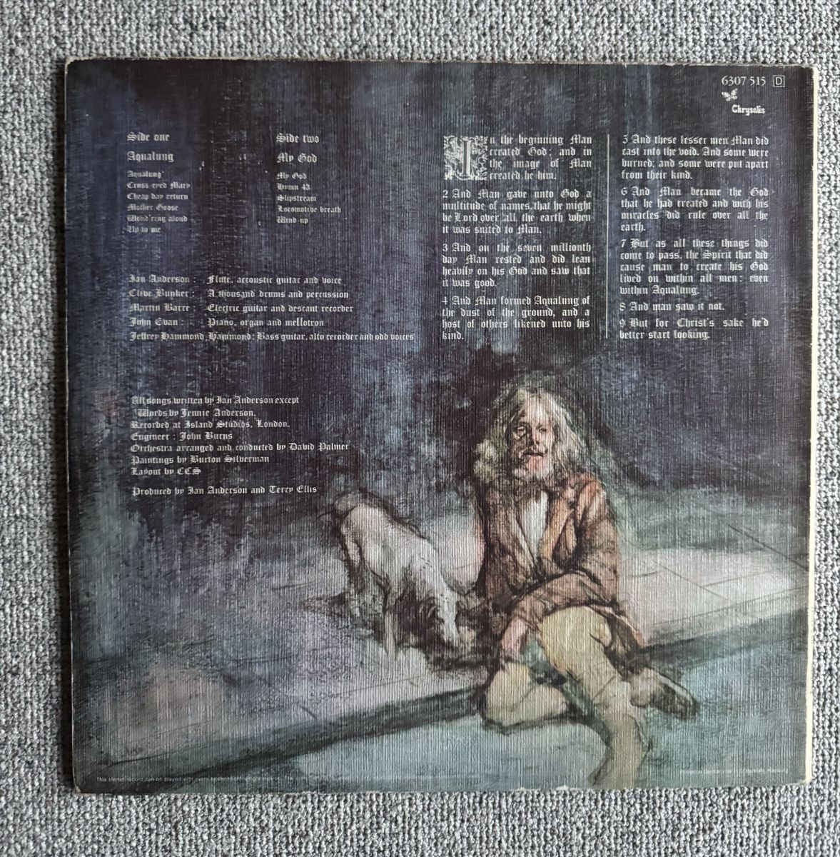 Dischi in vinile: Jethro Tull - Aqualung - LP - 70s – Usato da Rorbas venduto da BlackstarRecords 1