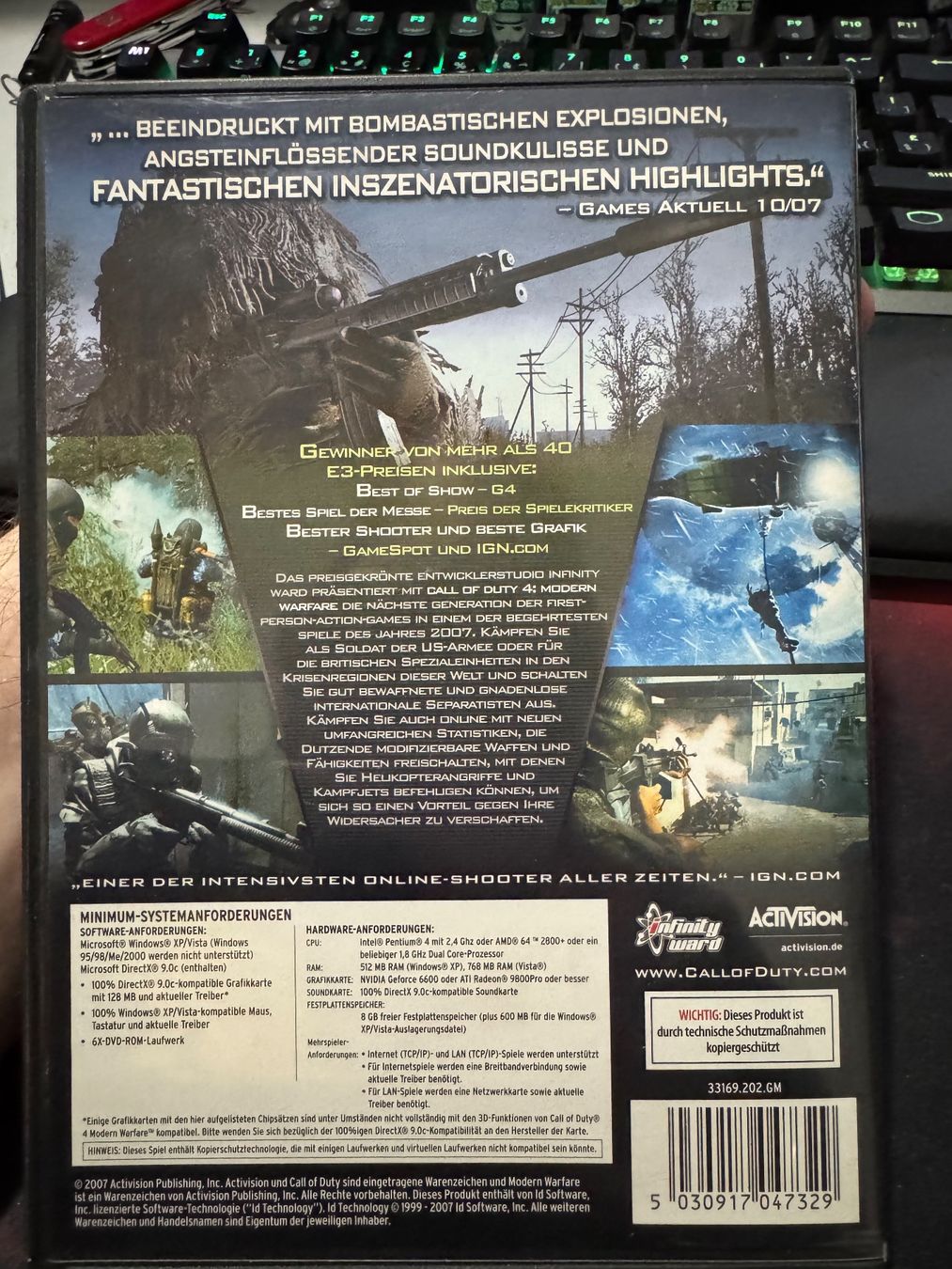 Giochi: Call of Duty 4 - Modern Warfare PC - – Usato da Burgdorf venduto da Caradhras 1